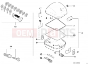 BMW Motorrad BMW 2001 F-Models F 650 CS 02 (0174,0184) Top Case 31l