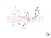 BMW Motorrad BMW 2001 R-Models 4V R 850 RT 96 (0412) Primed parts