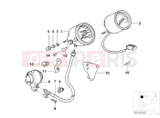 BMW Motorrad BMW 2001 R-Models 4V R 850 RT 96 (0412) Speedometer/rev. counter