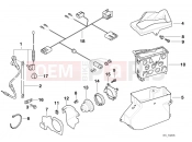 BMW Motorrad BMW 2001 R-Models 4V R 850 RT 96 (0412) Radio installing kit/single parts
