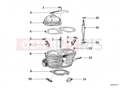 BMW Motorrad BMW CLASSIC 1950 1-Cyl. R25 Cylinder Head