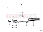 BMW Motorrad BMW CLASSIC 1950 1-Cyl. R25 Handle unit left
