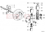 BMW Motorrad BMW CLASSIC 1950 1-Cyl. R25 Spring strut, rear