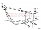 BMW Motorrad BMW CLASSIC 1950 1-Cyl. R25 Front frame