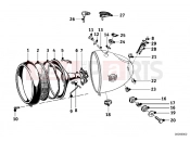 BMW Motorrad BMW CLASSIC 1950 1-Cyl. R25 Headlight