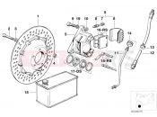 BMW Motorrad BMW CLASSIC 1987 R-Models 2V R 65 GS Front wheel brake