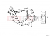 BMW Motorrad BMW CLASSIC 1987 R-Models 2V R 65 GS Front frame