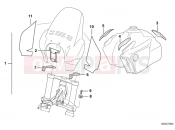 BMW Motorrad BMW CLASSIC 1987 R-Models 2V R 65 GS Mounting parts set