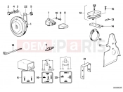 BMW Motorrad BMW CLASSIC 1987 R-Models 2V R 65 GS Horn/relay/various switches