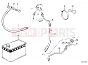 BMW Motorrad BMW CLASSIC 1987 R-Models 2V R 80 RT Front brake-brake pipe