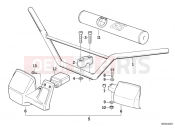 BMW Motorrad BMW CLASSIC 1987 R-Models 2V R 100 GS Handlebar