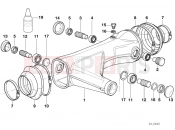 BMW Motorrad BMW CLASSIC 1987 R-Models 2V R 80 GS Rear wheel swinging arm