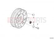 BMW Motorrad BMW CLASSIC 1987 R-Models 2V R 80 GS Wheel hub rear