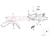 BMW Motorrad BMW CLASSIC 1987 R-Models 2V R 80 GS Mudguard front-battery cover