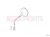 BMW Motorrad BMW CLASSIC 1987 R-Models 2V R 80 GS Mirror