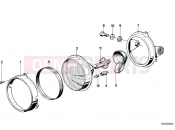 BMW Motorrad BMW CLASSIC 1987 R-Models 2V R 80 GS Headlight