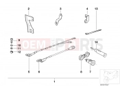 BMW Motorrad BMW CLASSIC 1987 R-Models 2V R 100 RS Retrofit kit, socket