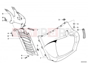 BMW Motorrad BMW CLASSIC 1987 R-Models 2V R 100 RT Engine covering