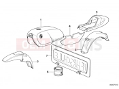 BMW Motorrad BMW CLASSIC 1985 R-Models 2V R 65 (20KW) Painted parts 656 classicschwarz