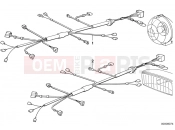 BMW Motorrad BMW CLASSIC 1985 R-Models 2V R 80 Wiring horn scale officials light loe