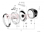 BMW Motorrad BMW CLASSIC 1985 R-Models 2V R 80 Headlight