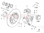 BMW Motorrad BMW CLASSIC 1985 R-Models 2V R 80 RT Front brake 1.disk