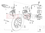 BMW Motorrad BMW CLASSIC 1985 R-Models 2V R 80 RT Retrofit kit, double disc brake