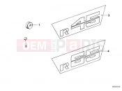 BMW Motorrad BMW CLASSIC 1985 R-Boxer R65LS Battery cover-sticker
