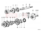BMW Motorrad BMW CLASSIC 1952 Boxer R68 4-gear transmission