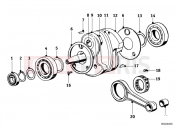 BMW Motorrad BMW CLASSIC 1953 Boxer R51/3 Crankshaft