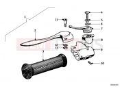 BMW Motorrad BMW CLASSIC 1953 Boxer R51/3 Handle unit left