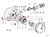 BMW Motorrad BMW CLASSIC 1953 Boxer R51/3 Rear Axle