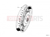 BMW Motorrad BMW CLASSIC 1955 Boxer R69 Spoke wheel