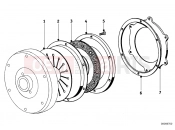 BMW Motorrad BMW CLASSIC 1957 Boxer R69 Clutch - single parts