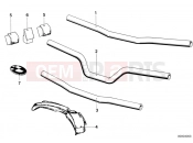 BMW Motorrad BMW CLASSIC 1984 R-Models 2V R 100 RT Handlebar