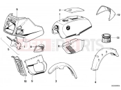 BMW Motorrad BMW CLASSIC 1984 R-Boxer R65 Painted parts 603 minzgrün hell