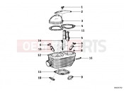 BMW Motorrad BMW CLASSIC 1965 1-Cyl. R27 Cylinder Head