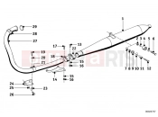 BMW Motorrad BMW CLASSIC 1965 1-Cyl. R27 Exhaust system