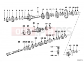 BMW Motorrad BMW CLASSIC 1965 1-Cyl. R27 4-gear transmission