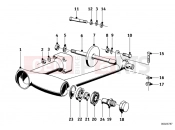 BMW Motorrad BMW CLASSIC 1965 1-Cyl. R27 Rear trailing arm
