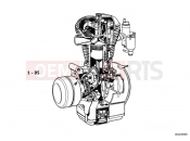 BMW Motorrad BMW CLASSIC 1966 1-Cyl. R27 Short Engine