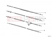 BMW Motorrad BMW CLASSIC 1966 1-Cyl. R27 Bowden cable