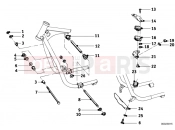 BMW Motorrad BMW CLASSIC 1966 1-Cyl. R27 Engine Suspension