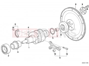 BMW Motorrad BMW CLASSIC 1989 Special engines A10 B08 Crankshaft