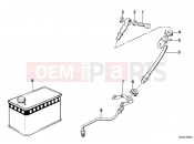 BMW Motorrad BMW CLASSIC 1990 R-Models 2V R 80 Front brake-brake pipe