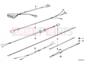 BMW Motorrad BMW CLASSIC 1990 R-Models 2V R 80 Various additional cable harnesses