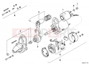 BMW Motorrad BMW CLASSIC 1990 R-Models 2V R 80 RT Starter single parts / D6RA15