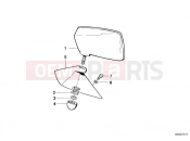 BMW Motorrad BMW CLASSIC 1990 R-Models 2V R 100 RT Mirror