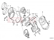 BMW Motorrad BMW CLASSIC 1990 R-Models 2V R 100 RT Instruments/mounting parts