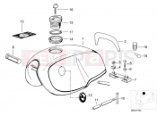 BMW Motorrad BMW CLASSIC 1991 R-Models 2V R 100 RT Fuel tank